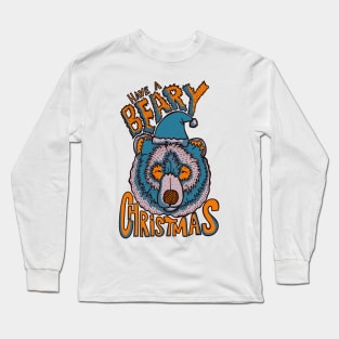 Have a Beary Christmas blue Long Sleeve T-Shirt